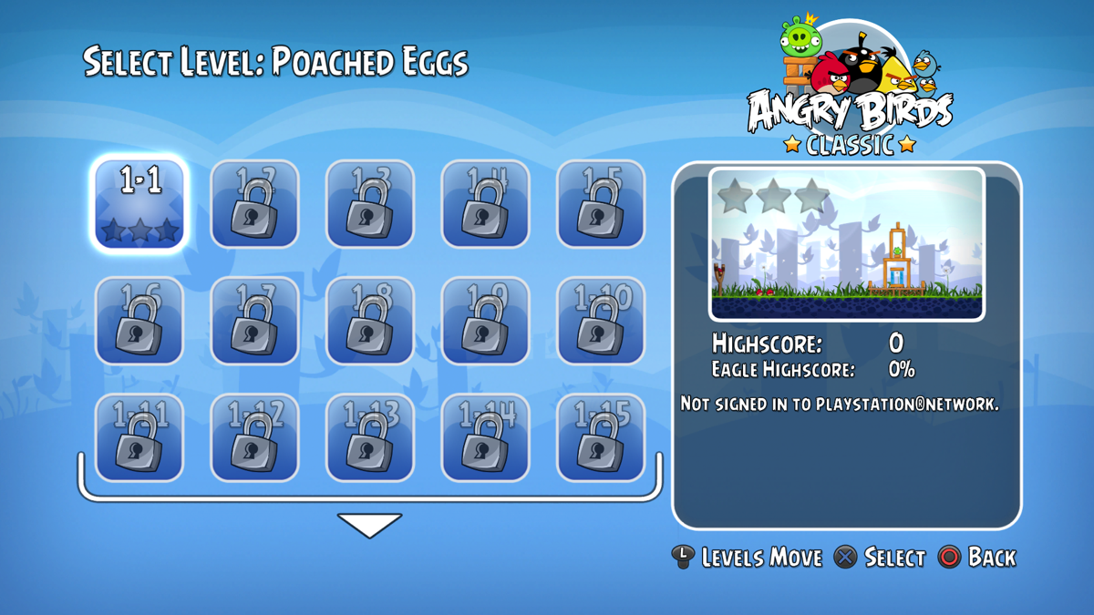 Angry Birds Trilogy screenshot 3 for Playstation 3
